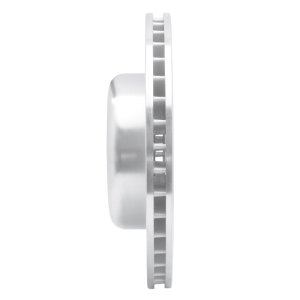 BMW 650I Brake Rotor (1) - Front Left - R1 Concepts - Drilled & Slotted - Silver - `04-`10